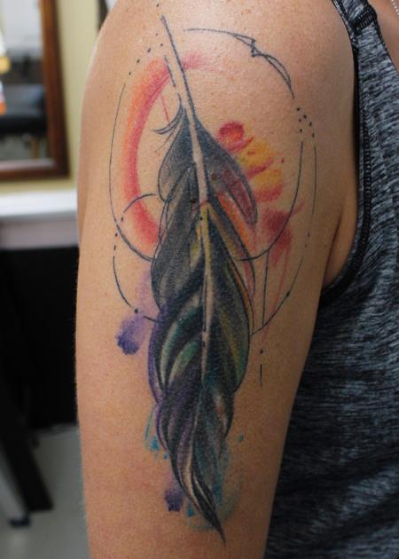 Tattoos - Bethany's Feather - 130349
